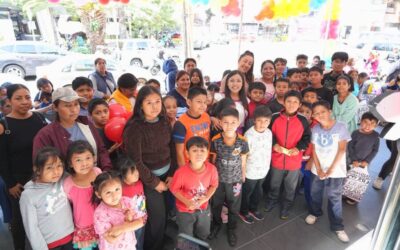 Suma Ayuntamiento de Xoxocotlán esfuerzos con Grupo Lozara en beneficio de la niñez