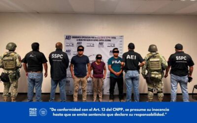 Trabajos de inteligencia conjunta entre FGEO y SSPC Federal permiten desarticular punto de venta de drogas en Ixtlán; hay tres detenidos