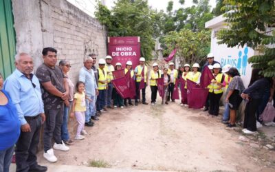 Xoxocotlán inicia rehabilitación de Avenida Quinta Las Águilas y cuatro obras de pavimentación