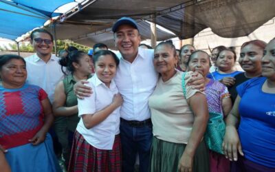Agradece #NinoMorales a Jara construcción de pavimento con concreto hidráulico en carretera a Universidad Politécnica del Istmo