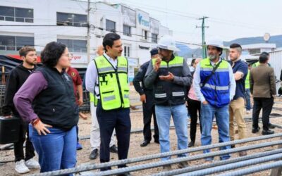 Avanza cimentación del Paso a Desnivel Monumento a Juárez