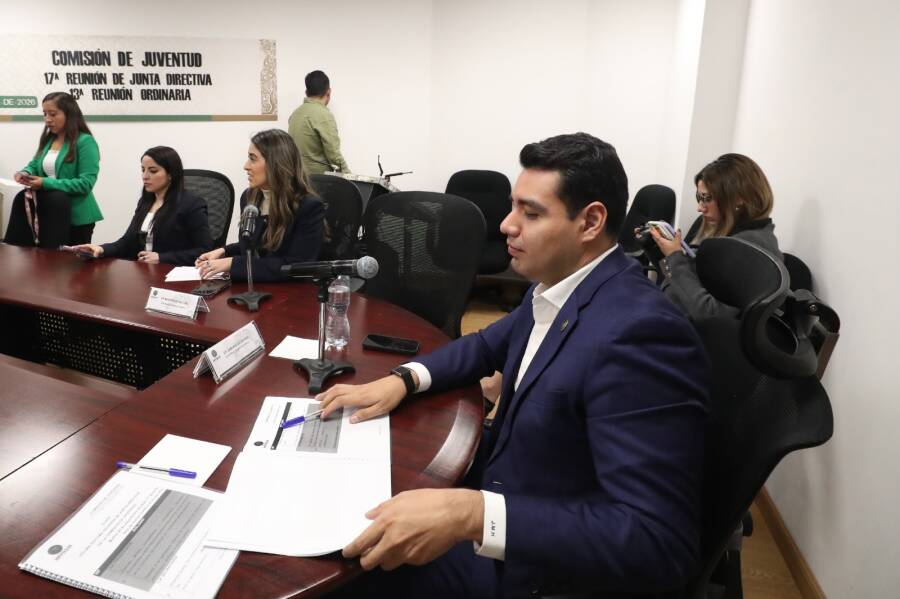 Comisión de Juventud aprobó su programa anual de trabajo; busca avanzar en la construcción de una ley general de personas jóvenes