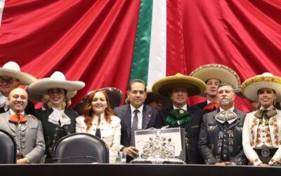 Con sesión solemne, la Cámara de Diputados conmemoró el Día Nacional del Charro.