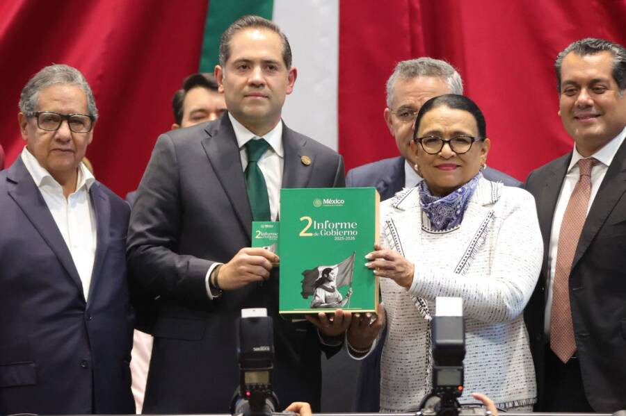 Congreso de la Unión recibió el Segundo Informe de Gobierno de la presidenta Claudia Sheinbaum Pardo