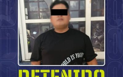 Detenido por presunta violencia familiar en la colonia Unión