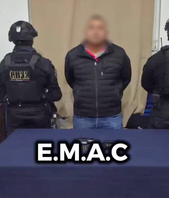 Detienen a una persona por presunta portación de arma de fuego en el Centro Histórico