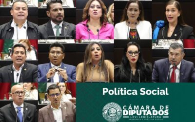 Diputadas y diputados fijan postura sobre la política social durante la glosa del Segundo Informe de Gobierno