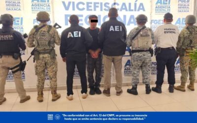 Ejecuta FGEO orden de aprehensión por adeudo alimentario en agravio de dos niñas en la Costa.