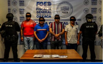 Ejecutan 12 cateos en zona metropolitana, aseguran siete inmuebles y detienen a cuatro personas ligadas a ASAEO: Fiscalía de Oaxaca