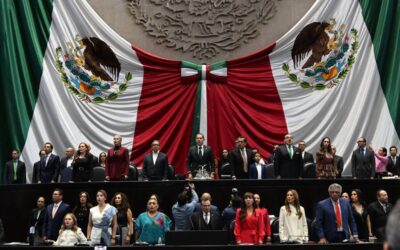 El diputado Raúl Bolaños declaró la apertura de trabajos del primer periodo de sesiones del tercer año de la LXVI Legislatura, en sesión de Congreso General