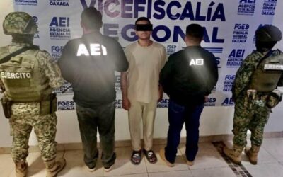FGEO aprehende y lleva ante Juez a un hombre señalado por robo con violencia en inmediaciones de la Central de Abasto de Oaxaca
