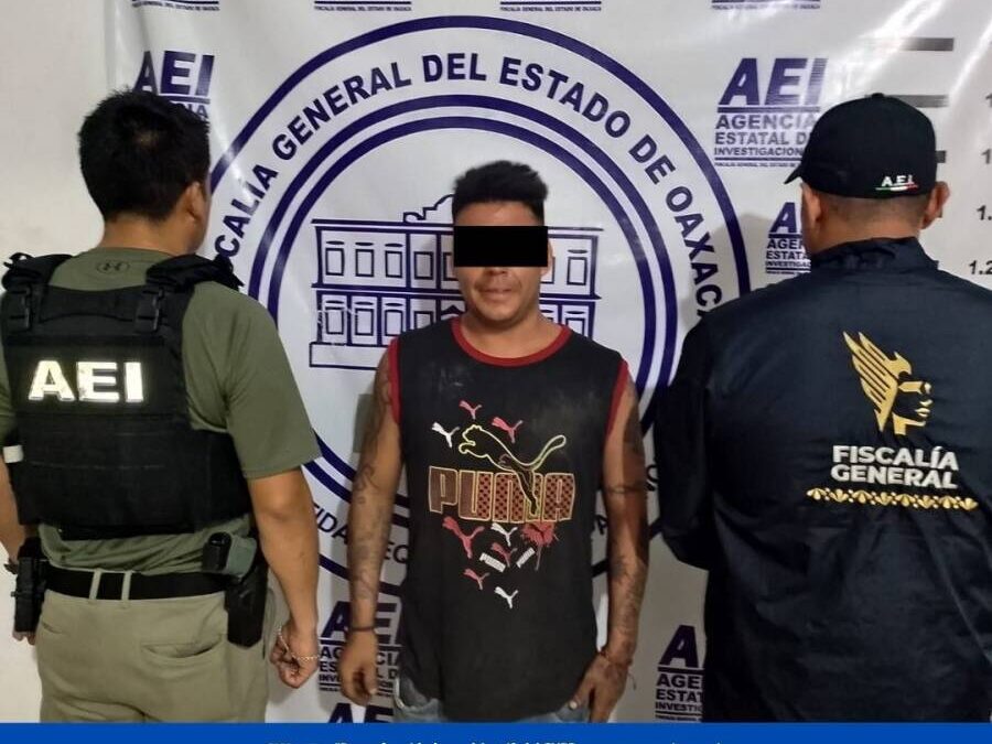 FGEO detiene en la Costa de Oaxaca a un hombre buscado por delitos contra la salud