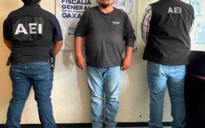 FGEO ejecuta orden de aprehensión contra probable responsable de los delitos de pederastia y violencia familiar ocurridos en zona Metropolitana de Oaxaca