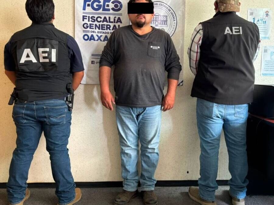 FGEO ejecuta orden de aprehensión contra probable responsable de los delitos de pederastia y violencia familiar ocurridos en zona Metropolitana de Oaxaca