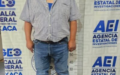 FGEO ejecuta orden de aprehensión por violación equiparada en agravio de adolescente con discapacidad intelectual