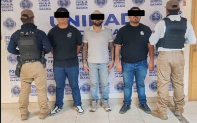 FGEO obtiene vinculación a proceso contra tres hombres por secuestro exprés y extorsión agravada en Valles Centrales