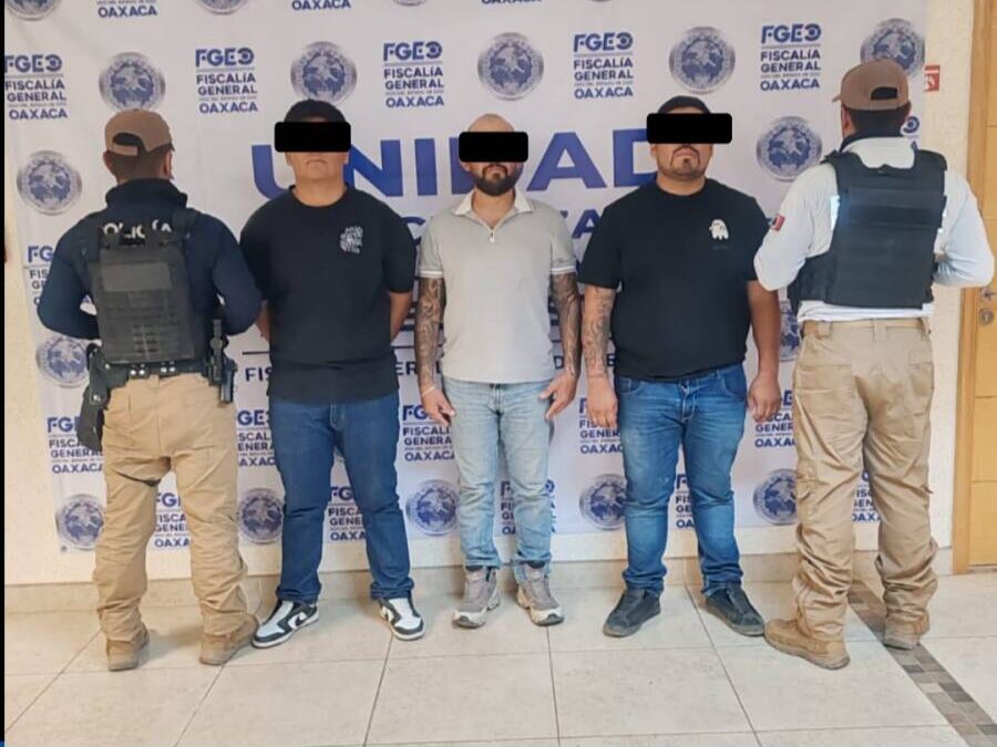 FGEO obtiene vinculación a proceso contra tres hombres por secuestro exprés y extorsión agravada en Valles Centrales