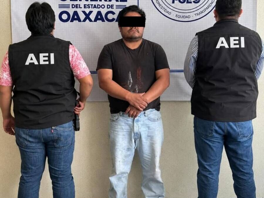 Fiscalía de Oaxaca aprehende a hombre por su probable responsabilidad en delitos sexuales contra una adolescente