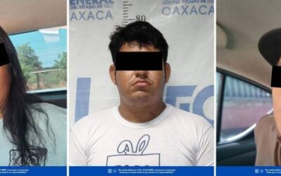 Fiscalía de Oaxaca detiene a tres personas por su probable responsabilidad en el secuestro de una mujer, ocurrido en Tehuantepec