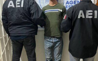 Fiscalía de Oaxaca detiene en la región de la Cañada a hombre requerido por autoridades de Jalisco por feminicidio y abuso sexual infantil agravado.