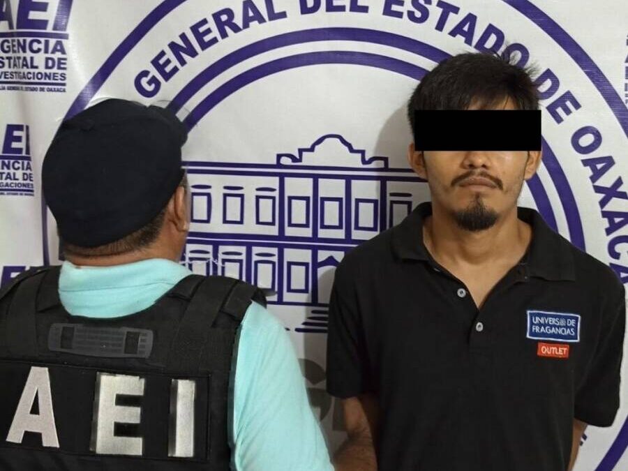 Fiscalía de Oaxaca ejecuta orden de aprehensión contra probable responsable de homicidio calificado en Pinotepa de Don Luis