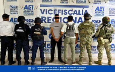 Fiscalía de Oaxaca ejecuta orden de aprehensión contra probable responsable de robo agravado ocurrido en Puerto Escondido