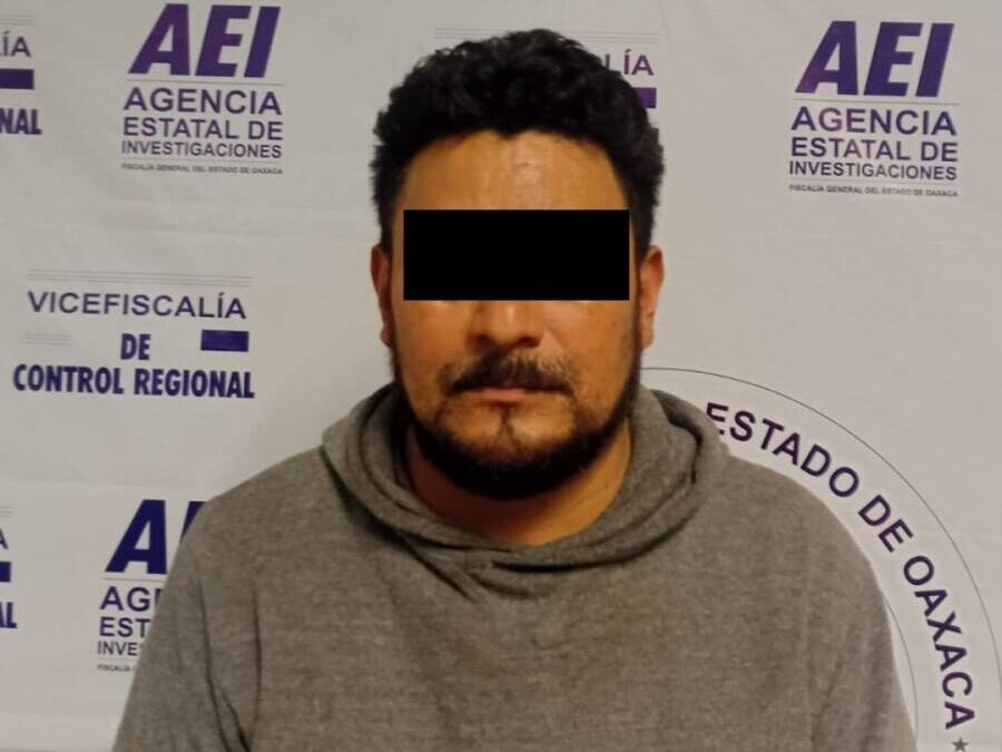 Fiscalía de Oaxaca ejecuta orden de aprehensión por feminicidio ocurrido en Reyes Etla