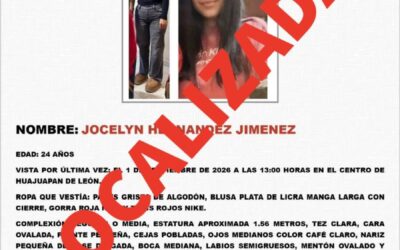 Fiscalía de Oaxaca localiza a mujer reportada como no localizada en Huajuapan de León; coordinación con autoridades de Puebla permite su resguardo