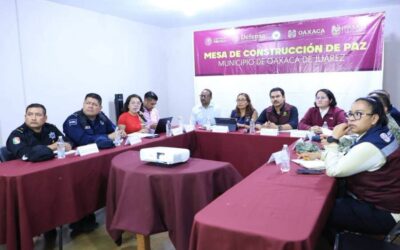 Instala Ray Chagoya Mesa de Seguridad en la agencia de Montoya