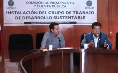 Instalan en la Cámara de Diputados el grupo de trabajo que analizará lo relativo a Desarrollo Sustentable en el PPEF 2027.