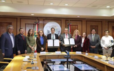La Cámara de Diputados firma Convenio Específico de Colaboración con el Colegio Nacional del Notariado Mexicano A.C.