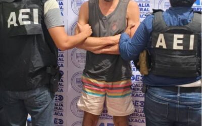 Logra FGEO localizar en Oaxaca a menor de edad con Alerta Amber y detener a un hombre buscado en Morelos