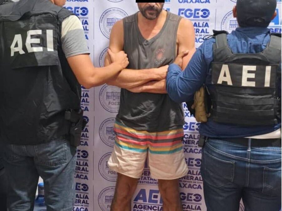 Logra FGEO localizar en Oaxaca a menor de edad con Alerta Amber y detener a un hombre buscado en Morelos