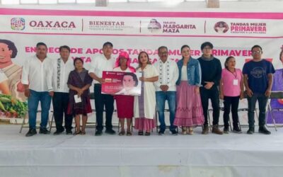 Nino Morales destaca respaldo a mujeres oaxaqueñas desde el territorio