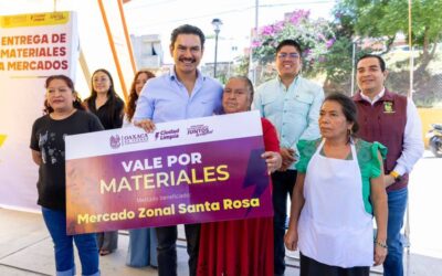 Ray Chagoya acerca el Banco de Materiales a mercados de Oaxaca de Juárez