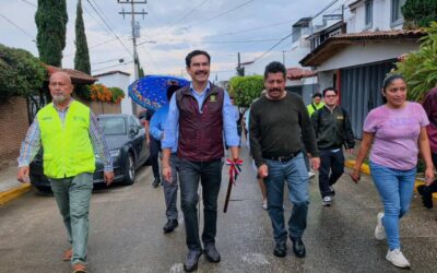 Ray Chagoya fortalece el trabajo en territorio en la zona norte de Oaxaca de Juárez