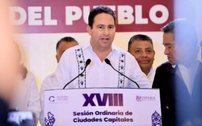 Ray Chagoya reúne en Oaxaca de Juárez a ciudades capitales para fortalecer gobiernos locales