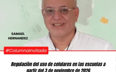 Regulación del uso de celulares en las escuelas a partir del 3 de noviembre de 2026