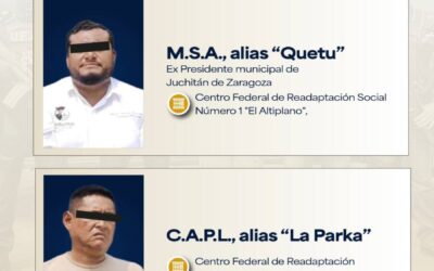 Vinculan a proceso a ex presidente municipal de Juchitán y a alias “La Parka” por extorsión agravada y delito contra la seguridad del Estado: Fiscalía de Oaxaca