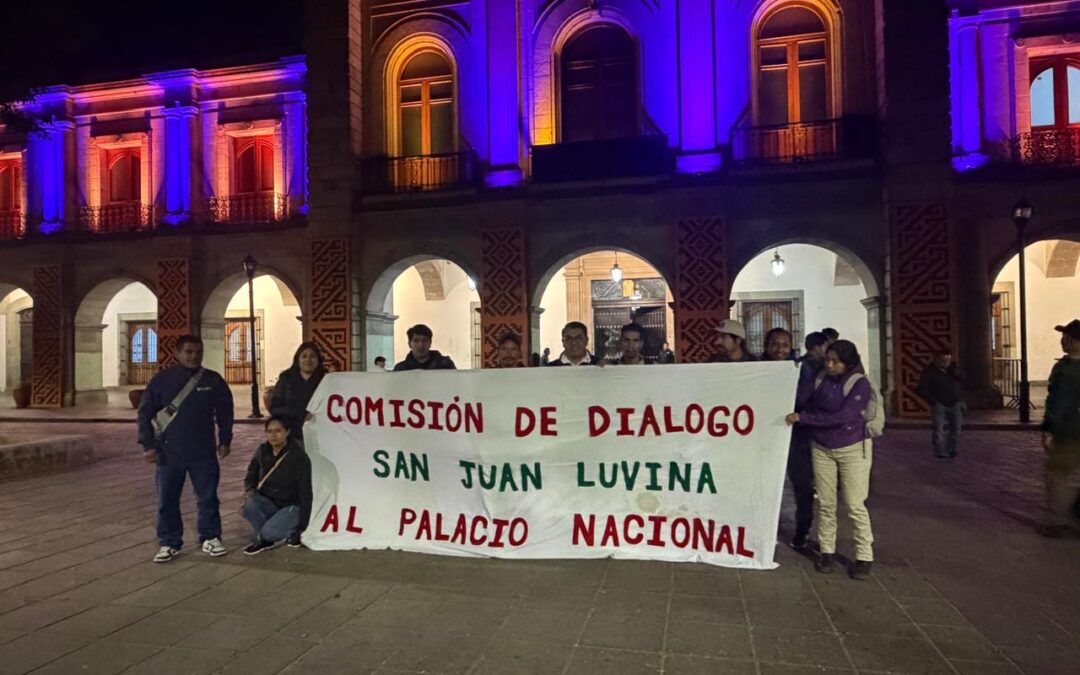 San Juan Luvina arranca acuerdo por sus fondos del Ramo 33 tras tres días de bloqueo