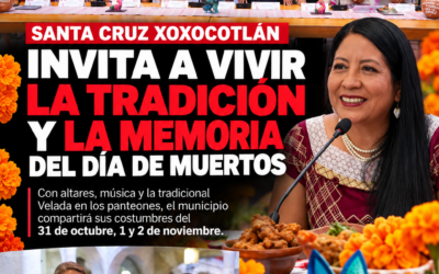 Nancy Benítez invita a vivir la tradición y la memoria del Día de Muertos en Santa Cruz Xoxocotlán