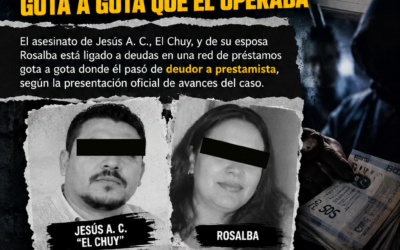 Autoridades ligan el asesinato de El Chuy a una red de préstamos gota a gota que él operaba