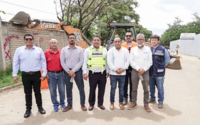 Arrancan obras de reposición de la barda perimetral de la UABJO