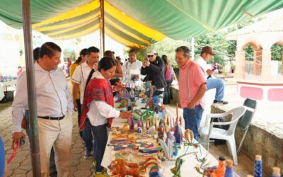 Arrazola comparte su magia y tradición en la Expo Feria Artesanal 2026