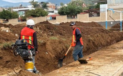 Avanza construcción del Centro Comunitario México Imparable en Pueblo Nuevo