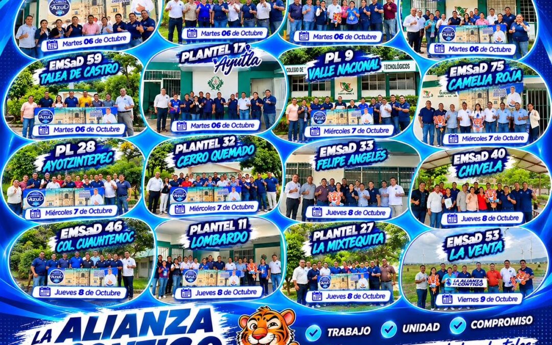 PLANILLA AZUL RECORRE MÁS DE 5 MIL 500 KILÓMETROS EN SU PRIMERA SEMANA DE CAMPAÑA
