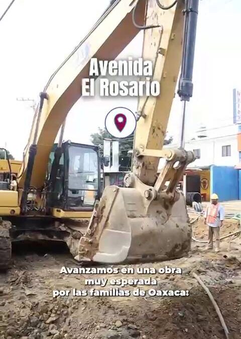 Ceabien reporta avance del 55% en obras del sistema de drenaje y del colector pluvial en av. El Rosario