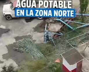 Continúa el suministro de agua potable en la zona norte de Oaxaca de Juárez