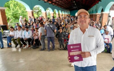 Convoca Nino Morales a construir desde el pueblo la nueva Constitución de Oaxaca.