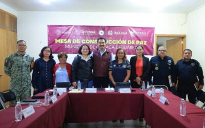 Disminuye 7.8 puntos la percepción de inseguridad en Oaxaca de Juárez, según ENSU